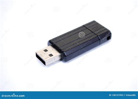 Information USB Drive. a Small Removable Hard Drive for the Computer ...