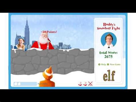 Elf: Buddy's Snowball Fight - YouTube