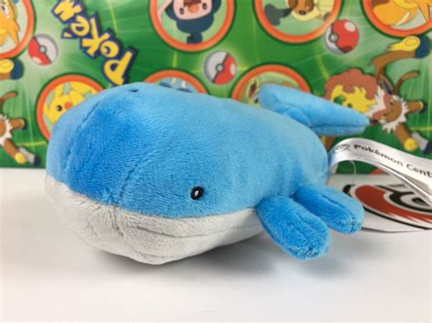 WAILORD Pokemon Center Plush Poke doll stuffed Sitting Cuties figure ...