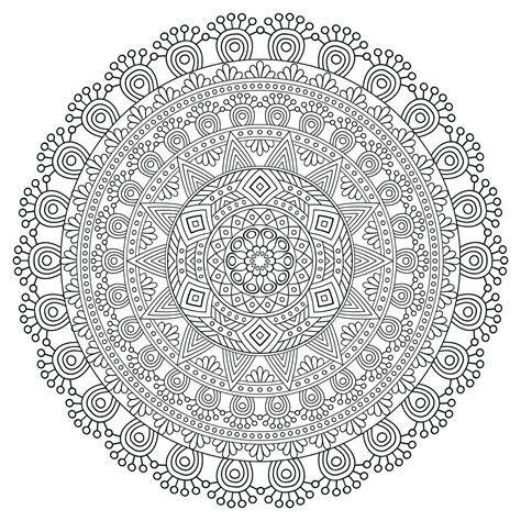 Mandala-zen-antistress-5 - Mandalas Kids Coloring Pages