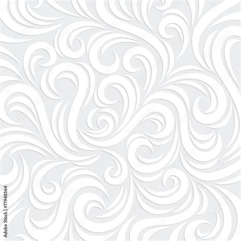 White Vector Swirl Background with shadow Stock Vector | Adobe Stock