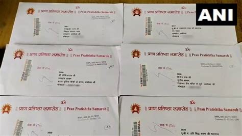 Ayodhya Ram Mandir: More than 6,000 invitations sent for ceremony ...