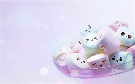 Kawaii Marshmallow Wallpapers - Top Free Kawaii Marshmallow Backgrounds ...