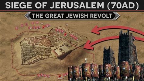 The Siege of Jerusalem (70 AD) - The Great Jewish Revolt [FULL ...