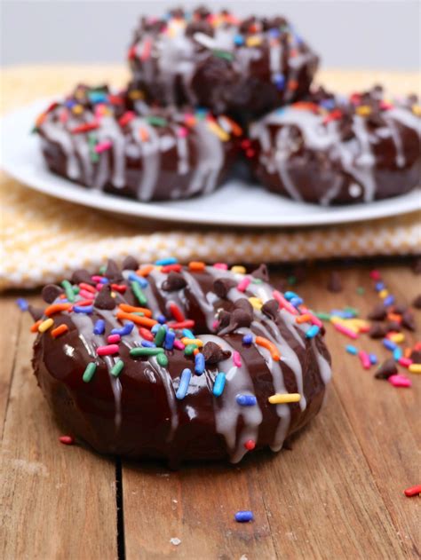 Baked Chocolate Donuts *Moist and Fluffy* | Divas Can Cook