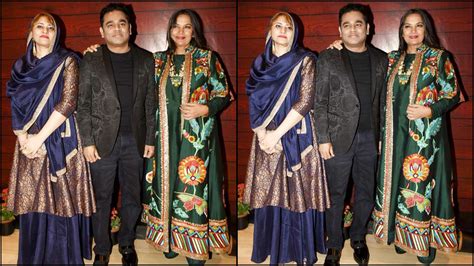 Javed Akhtar Birthday Bash: AR Rahman’s Wife ‘Oops Moment’ While Posing ...