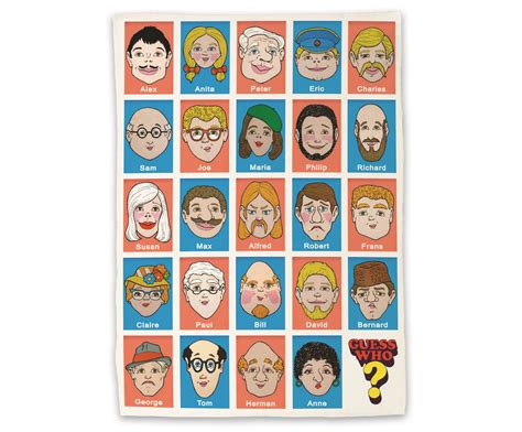 Guess Who Cards Printable