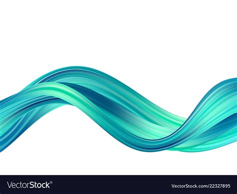 Abstract colorful background color flow Royalty Free Vector