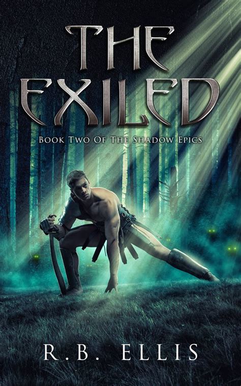 Fantasy book cover The Exiled - Books Covers Art