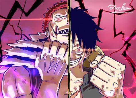 2840x2060 Resolution Charlotte Katakuri x Monkey Luffy One Piece Fan ...