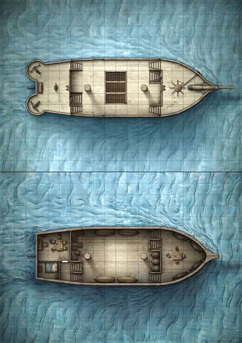 D&D Ship Map - Explore the High Seas