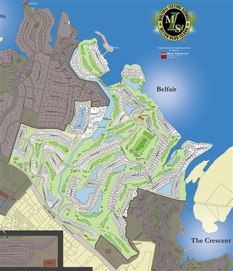 Belfair Real Estate Legal Map | Hilton Head 360