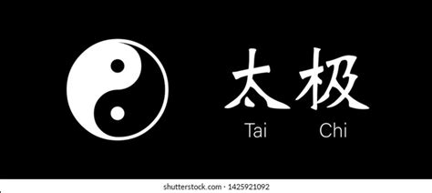 Chinese Signs Elements Tai Chi Symbol Stock Vector (Royalty Free ...