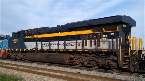 CSX 1869 Chesapeake & Ohio Heritage Unit POR PRMERA VEZ EN MÉXICO ...