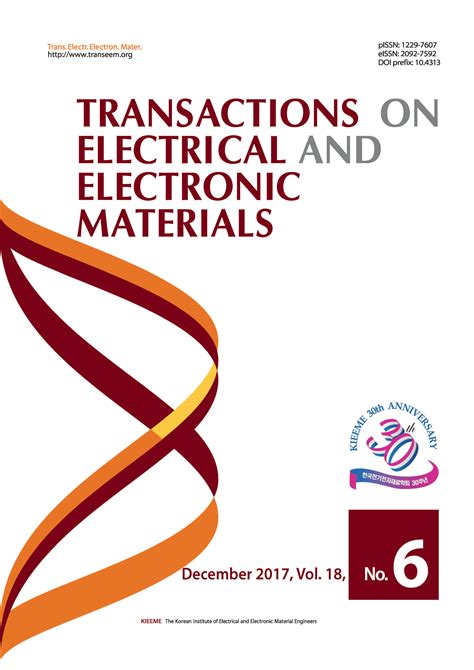 Journal Of Electronic Materials / Do Authors Of Online Electronic ...