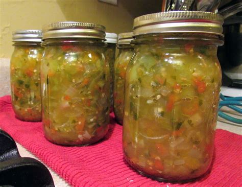 Green Tomato Salsa {Canning Recipe} | Kimversations | Salsa canning ...