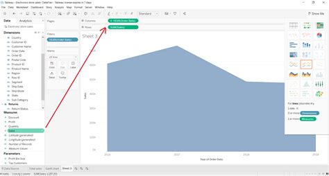 Tableau Area Chart - A Guide to Create your First Area Chart - DataFlair