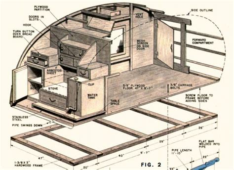 Diy Hard Floor Camper Trailer Plans - floorplans.click