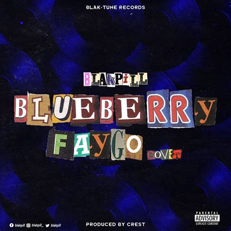 Blueberry Faygo (Cover) by Blak Pill: Listen on Audiomack