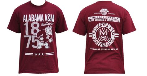 Alabama A&M University T-shirt - Brothers and Sisters' Greek Store ...