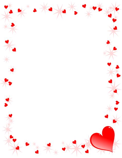 Download High Quality clipart borders heart Transparent PNG Images ...