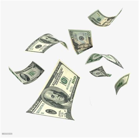 Falling Money Png Background Clipart