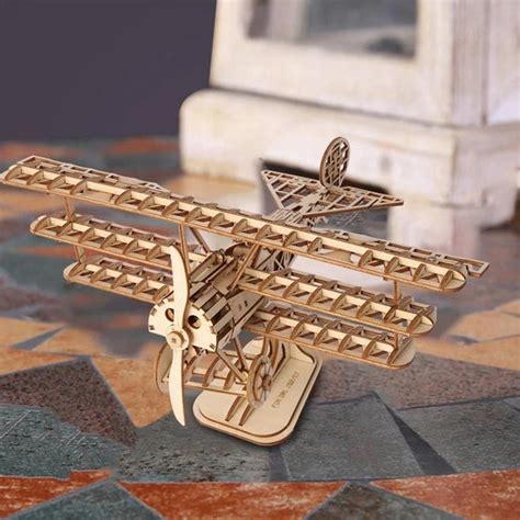 Airplane 3D Wooden Puzzle – Block Center