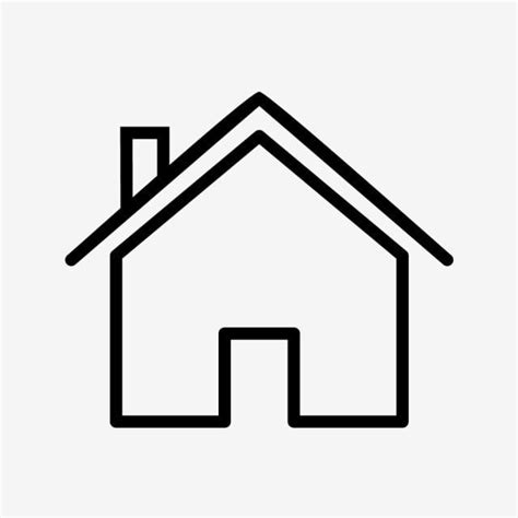 Vector House Icon, House Icons, Home Clipart, House PNG and Vector with ...