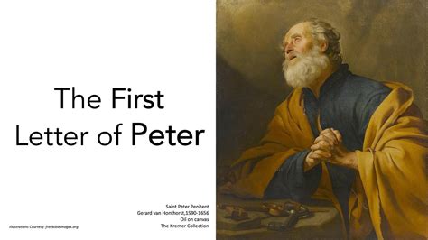 Book 60: The 1st General Epistle of Peter - YouTube