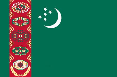 Turkmenistan Flag - United States Department of State