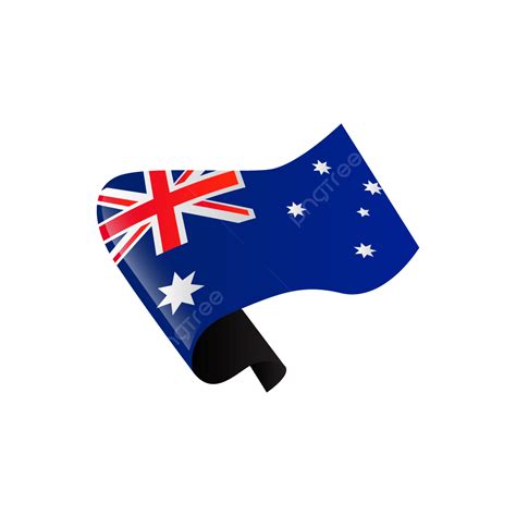 Australia Flag Vector Hd Images, Australia Flag Ribbon Clipart Vector ...