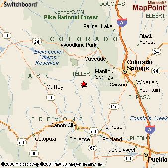 Cripple Creek Colorado Map | Zip Code Map