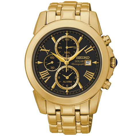 Joanna Montgomery Berita: Seiko Solar Gold Mens Watch