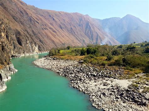 The Salween River (Nujiang) at Saige. Bike Ride: On Yunnan's World War ...