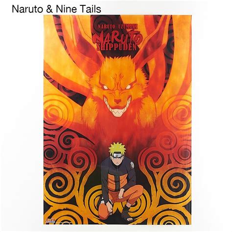 Naruto Clear Posters (Naruto & Nine Tails, Sasuke & Susanoo) - Tokyo ...