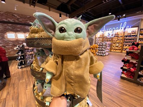 PHOTOS: New Baby Yoda "The Child" Plush Debuts at Disney Springs - WDW ...