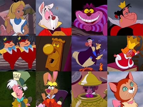 Alice in Wonderland Characters - Adrian Dowd