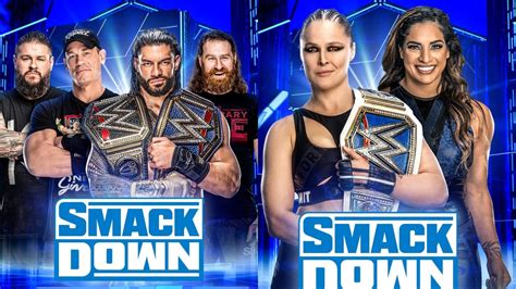 WWE SmackDown Match Card: Full List Of Matches And Segments Announced ...