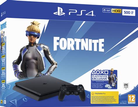 Sony Playstation 4 Slim - Fortnite Bundle 500GB Svart | Dustinhome.se