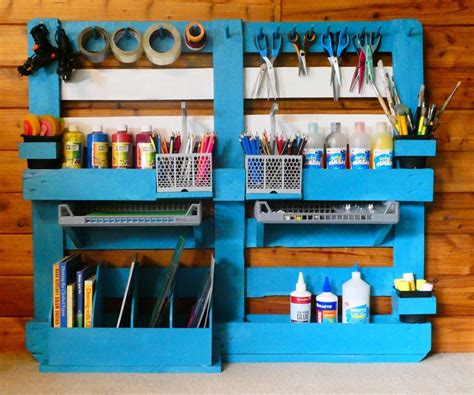 ART SUPPLIES WALL ORGANIZER : 7 Steps - Instructables