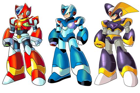 megaman x armors by rapharanker on DeviantArt