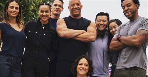 First Fast & Furious 9 Cast Photo Celebrates Michelle Rodriguez's Birthday