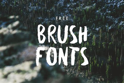 25+ Hand-Drawn, Free Brush Fonts | Hipsthetic