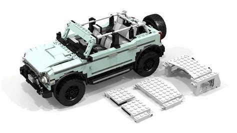 Ford Engineer Creates Lego Bronco SUV, But You Can’t Buy One