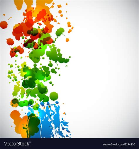 Splash background Royalty Free Vector Image - VectorStock