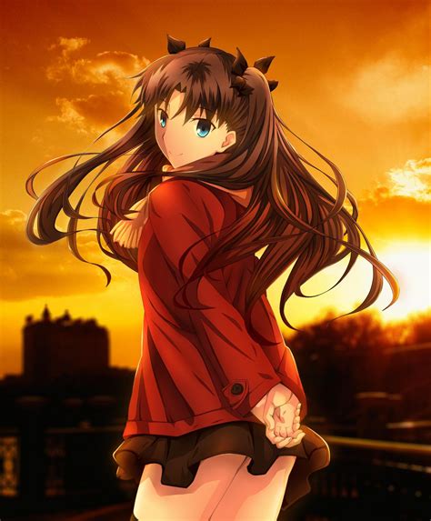 Wallpaper : illustration, anime, Fate Series, Tohsaka Rin, Fate Stay ...