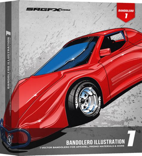 Bandolero Illustration 1 | School of Racing Graphics | Illustration