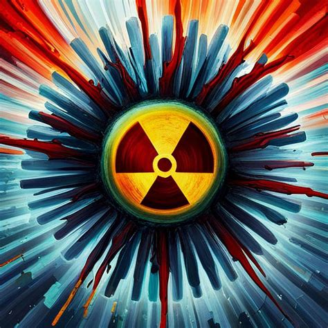 Painting Of A Nuclear Symbol. #Fineartamerica #Womenintech #Womeninstem ...