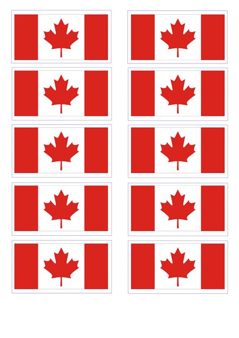 Printable Canadian Flag - 3o5umhjs5