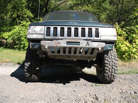 Affordable Offroad ZJplain Elite Modular Winch Front Bumper For Jeep ...